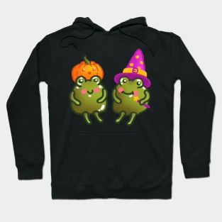 Goblincore Aesthetic Cottagecore Stupid Cute Frog -Halloween- Mycology Fungi Shrooms Mushrooms Hoodie